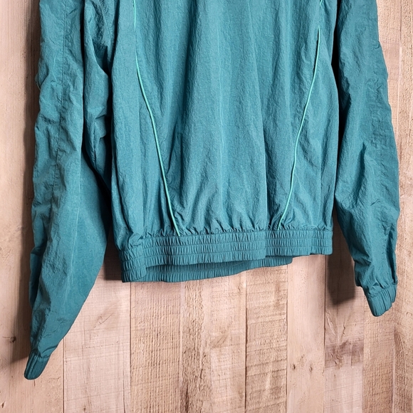Reebok Teal Pullover Jacket Windbreaker. Size Small - Picture 3 of 12